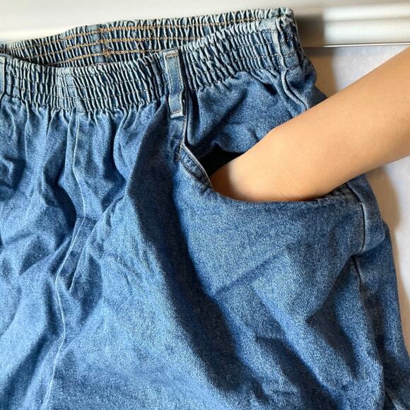 Chic Women Minimalist Denim Boyfriend Jeans size 14 US, Blue - Picture 7 of 12